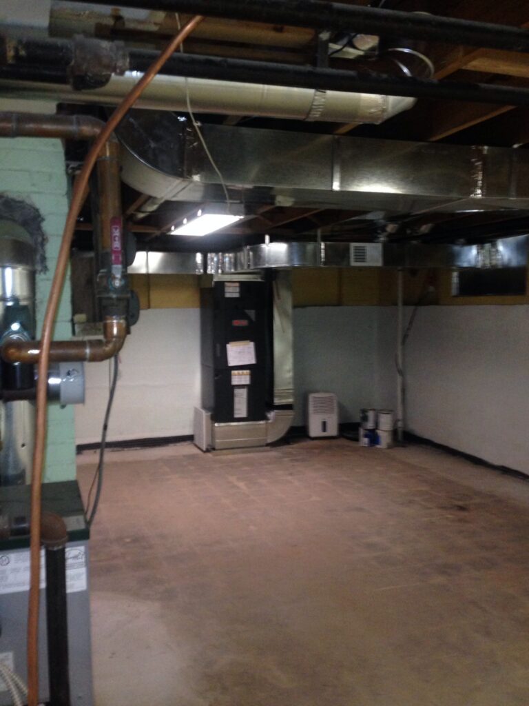 Basement furnace maintenance for reliable heating performance in Edgewater MD.