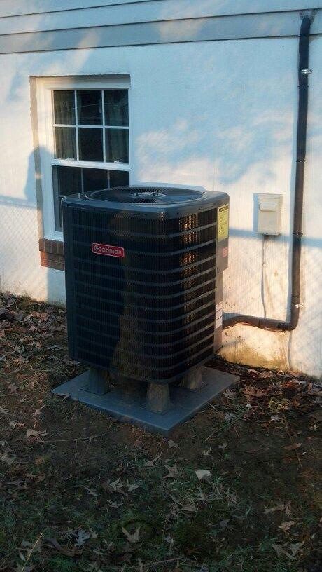 Goodman heat pump repair and replacement service in Edgewater MD