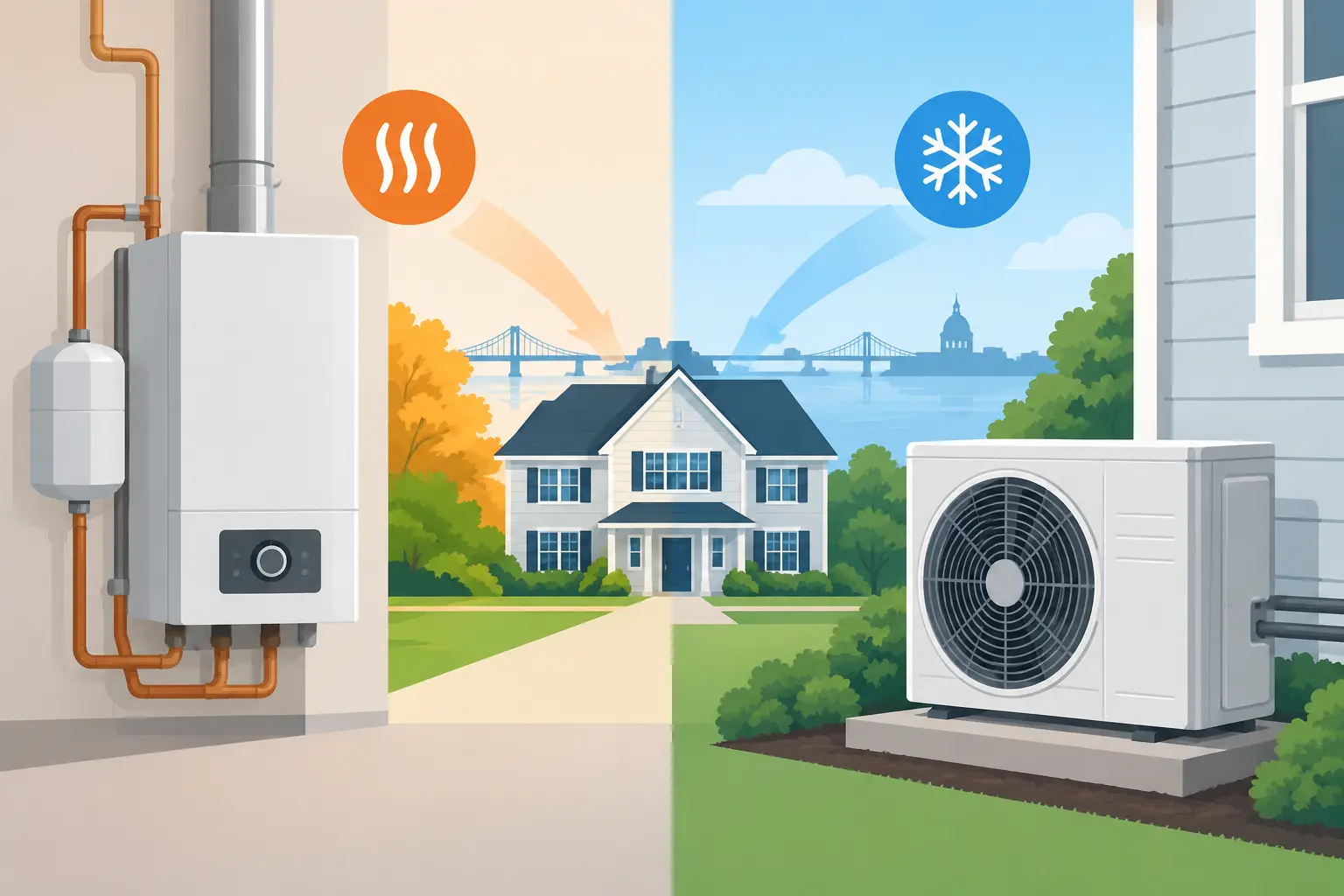 Boilers Versus Heat Pumps for Maryland Homes