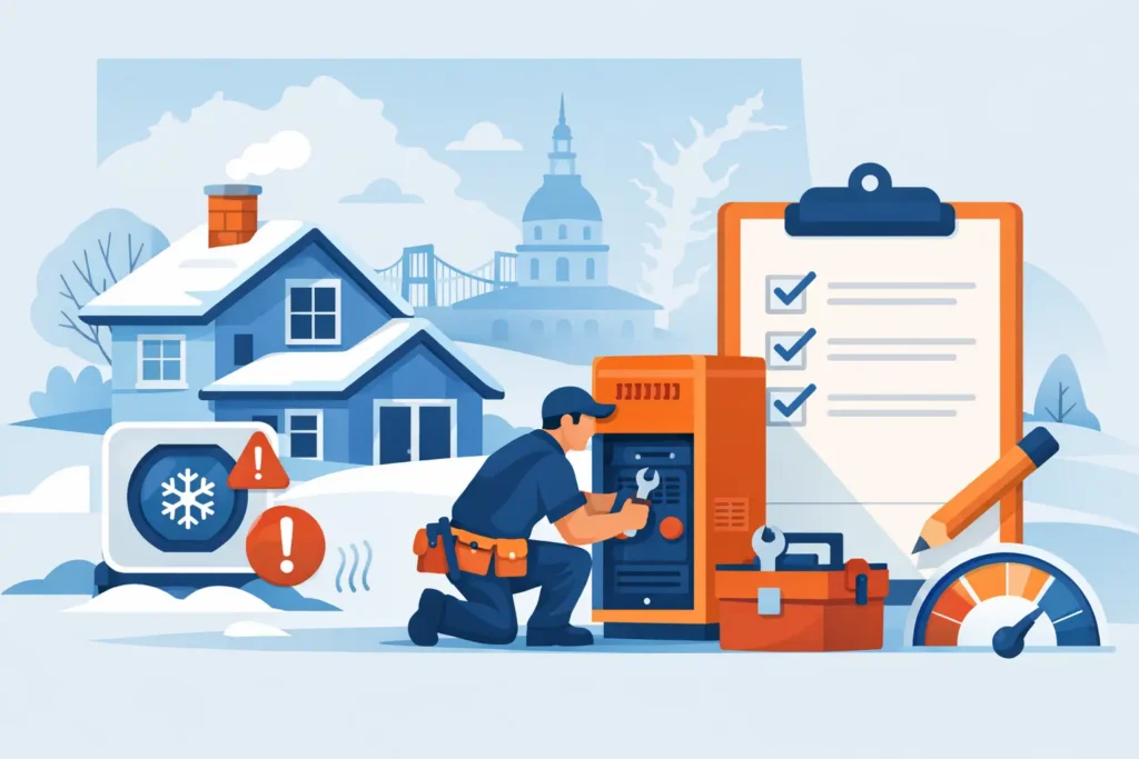 Emergency Heating Repair Checklist for Maryland