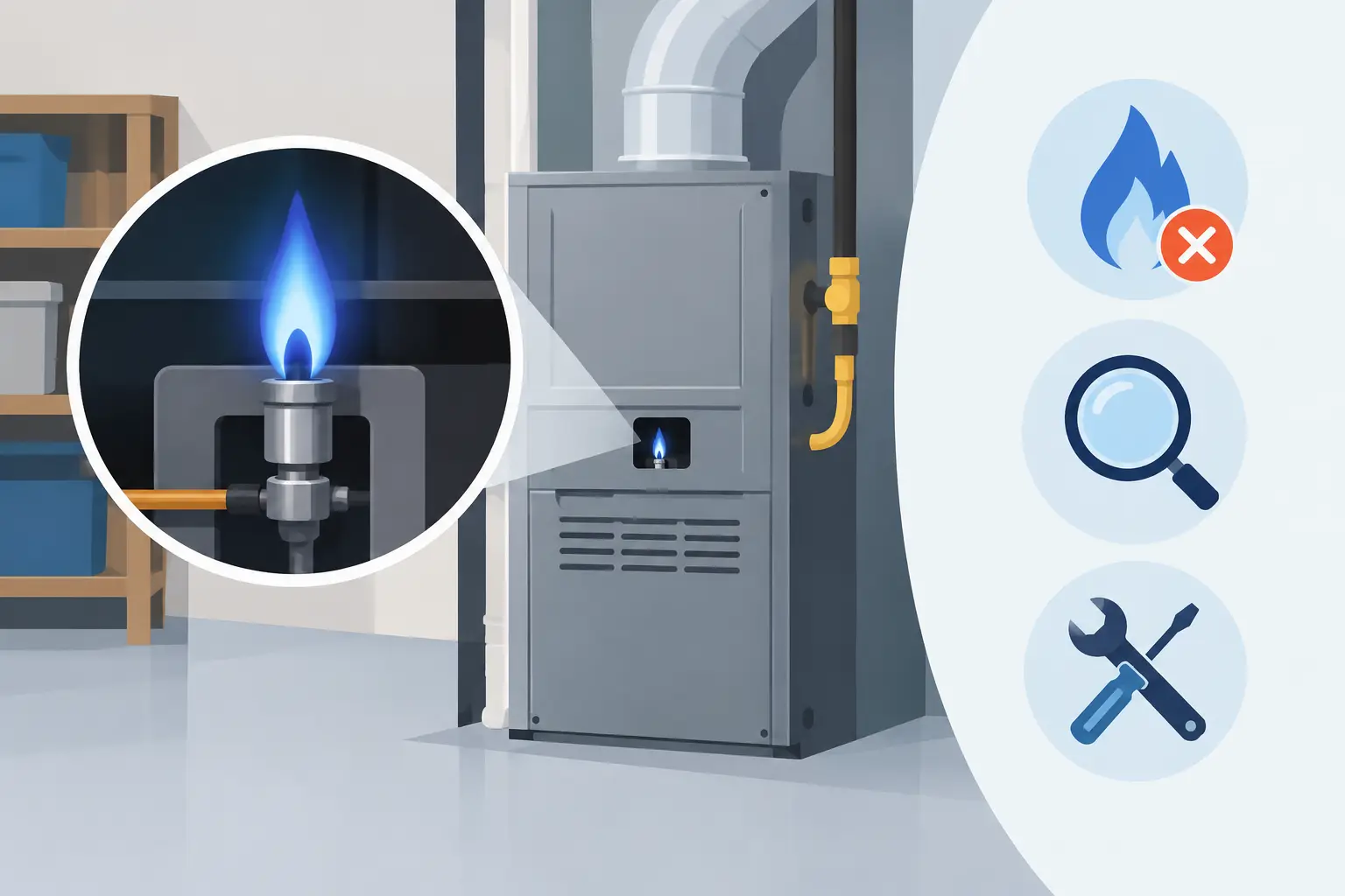 Furnace Pilot Light Problems: Causes and Fixes