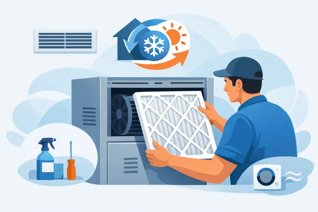 How to Change an HVAC Filter the Right Way