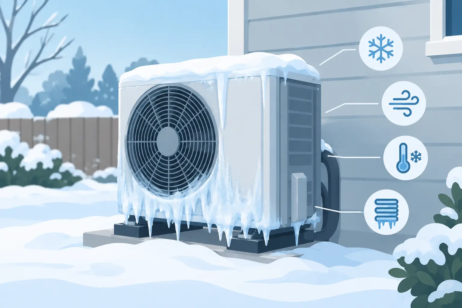 Why Does a Heat Pump Freeze? Common Causes