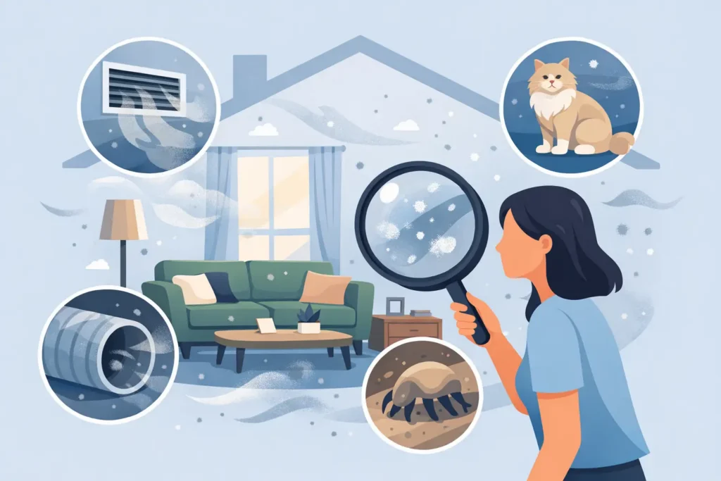 Why Is My House Dusty? 8 Causes to Check