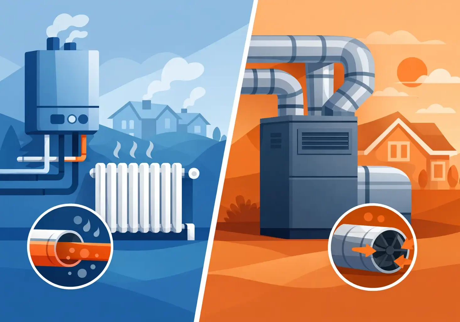 Boiler Versus Forced Air: Which Heat Fits?