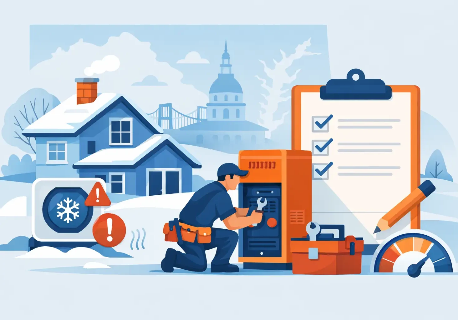 Emergency Heating Repair Checklist for Maryland
