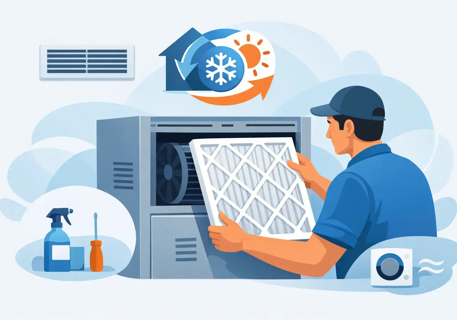 How to Change an HVAC Filter the Right Way