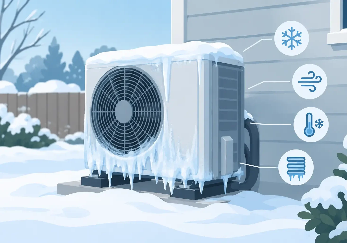 Why Does a Heat Pump Freeze? Common Causes